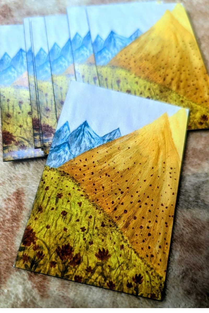 Golden mountain magnets